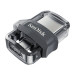 USB накопитель 128GB SanDisk Ultra Dual USB 3.2 Gen 1, черный/серебристый