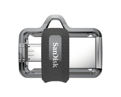 USB накопитель 128GB SanDisk Ultra Dual USB 3.2 Gen 1, черный/серебристый USB накопитель 128GB SanDisk Ultra Dual USB 3.2 Gen 1, черный/серебристый