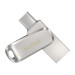 USB накопитель 256GB SanDisk Ultra Dual Drive Luxe USB 3.2 Gen 1, серебристый