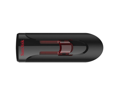 USB накопитель 64GB SanDisk Cruzer Glide 3.0, USB 3.2, черный/красный USB накопитель 64GB SanDisk Cruzer Glide 3.0, USB 3.2, черный/красный