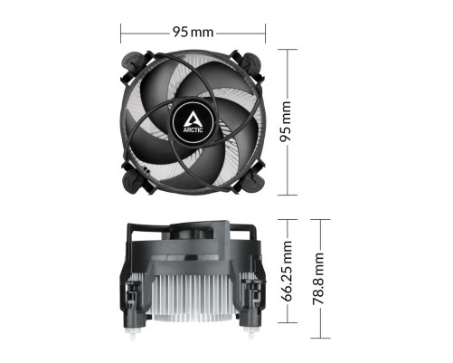 Вентилятор Arctic Cooling для процессора Alpine 17 CO socket Intel 1700 (ACALP00041A) Вентилятор Arctic Cooling для процессора Alpine 17 CO socket Intel 1700 (ACALP00041A)