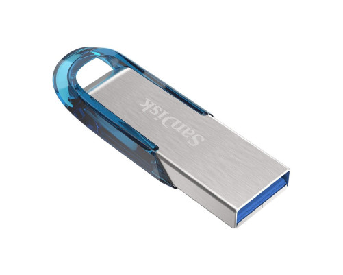USB накопитель 32GB SanDisk Ultra Flair USB 3.2 Gen 1, серебристый/синий USB накопитель 32GB SanDisk Ultra Flair USB 3.2 Gen 1, серебристый/синий