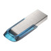 USB накопитель 32GB SanDisk Ultra Flair USB 3.2 Gen 1, серебристый/синий