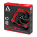 Вентилятор для корпуса Arctic Cooling BioniX P120, красный/черный