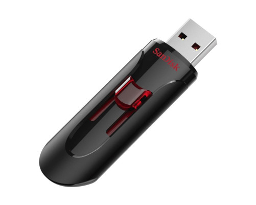 USB накопитель 32GB SanDisk Cruzer Glide 3.0 USB 3.2 Gen 1, черный