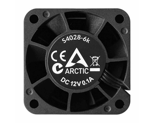 Вентилятор для корпуса Arctic Cooling S4028-6K, черный (комплект 5 шт.)