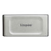 Внешний накопитель SSD 4TB Kingston XS2000, USB 3.2, серебристый