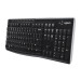 Клавиатура беспроводная Logitech K270, черный