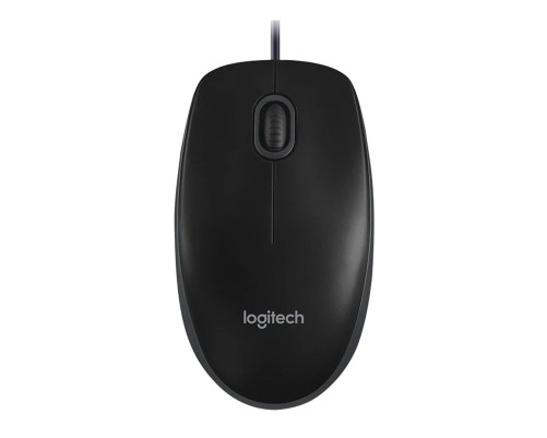 Комплект (клавиатура/мышь) проводной Logitech MK120, черный