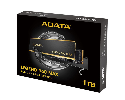 Твердотельный накопитель ADATA LEGEND 960 MAX, 1TB, M.2(22x80mm) Твердотельный накопитель ADATA LEGEND 960 MAX, 1TB, M.2(22x80mm)