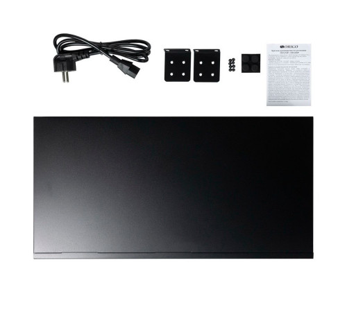 Коммутатор ORIGO OS1218P/190W/A1A, черный
