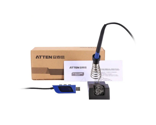 Паяльная станция Atten GT 2010+ , 10Вт, температура +150С+480С, USB-интерфейс Паяльная станция Atten GT 2010+ , 10Вт, температура +150С+480С, USB-интерфейс