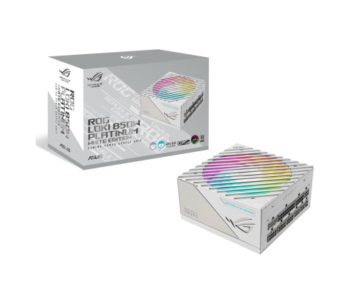 Блок питания 850 Вт ASUS ROG-LOKI-850P-WHITE-SFXL-GAMING, белый Блок питания 850 Вт ASUS ROG-LOKI-850P-WHITE-SFXL-GAMING, белый
