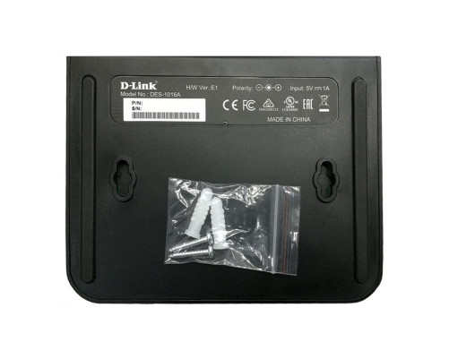 Коммутатор D-Link DES-1016A/E2A, черный Коммутатор D-Link DES-1016A/E2A, черный