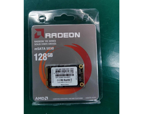 Твердотельный накопитель AMD Radeon R5MS128G5, 128GB, mSATA Твердотельный накопитель AMD Radeon R5MS128G5, 128GB, mSATA