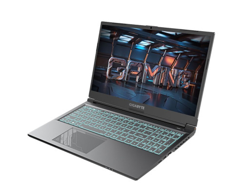 Ноутбук Gigabyte G5 MF Intel Core i5-12500H/16Gb/SSD512Gb/RTX 4050 6Gb/15.6"/IPS/FHD/144Hz/Win11/black (MF-E2KZ313SH)