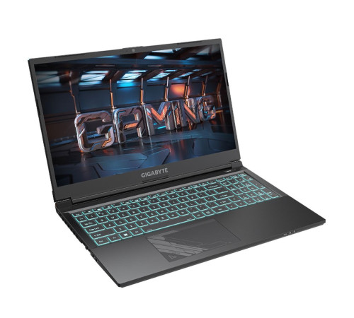Ноутбук Gigabyte G5 MF Intel Core i5-12500H/16Gb/SSD512Gb/RTX 4050 6Gb/15.6"/IPS/FHD/144Hz/Win11/black (MF-E2KZ313SH)