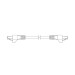 Патч-корд Hyperline U/FTP, экранированный, Cat.6a, LSZH, 3 м, серый