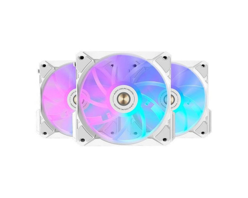 Вентилятор для корпуса ALSEYE COOLING FAN i12W-K3, белый (комплект 3 шт.) Вентилятор для корпуса ALSEYE COOLING FAN i12W-K3, белый (комплект 3 шт.)