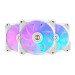 Вентилятор для корпуса ALSEYE COOLING FAN i12W-K3, белый (комплект 3 шт.)