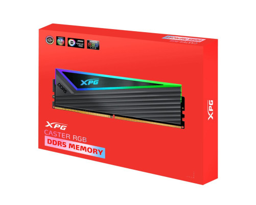 Модуль памяти ADATA 32GB DDR5 6400 DIMM XPG CASTER RGB 2*16, CL32-39-39