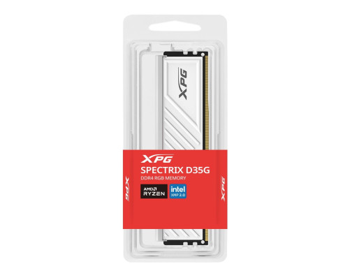 Модуль оперативной памяти ADATA XPG SPECTRIX D35G RGB Gaming Memory 8GB DDR4 3200 U-DIMM white Модуль оперативной памяти ADATA XPG SPECTRIX D35G RGB Gaming Memory 8GB DDR4 3200 U-DIMM white