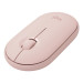 Мышь беспроводная Logitech Pebble M350, розовый