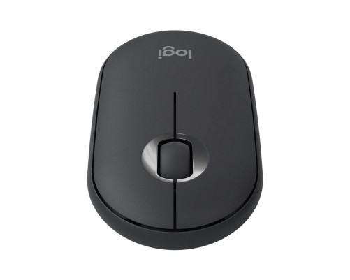 Мышь беспроводная Logitech Pebble M350, черный