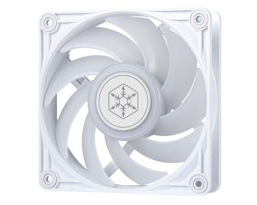 Вентилятор для корпуса Silverstone VS120W-ARGB, белый Вентилятор для корпуса Silverstone VS120W-ARGB, белый