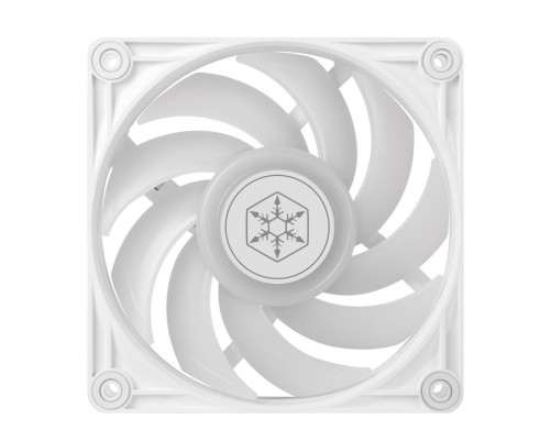Вентилятор для корпуса Silverstone VS120W-ARGB, белый Вентилятор для корпуса Silverstone VS120W-ARGB, белый