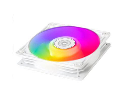 Вентилятор для корпуса Silverstone VS120W-ARGB, белый Вентилятор для корпуса Silverstone VS120W-ARGB, белый