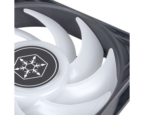 Вентилятор для корпуса Silverstone SST-VS120B-ARGB, черный