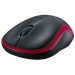Мышь беспроводная Logitech M185, красный