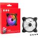 Вентилятор для корпуса XPG HURRICANE 120 ARGB PWM, черный