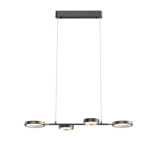 Умная люстра Yeelight C2103 Arowana Chandelier, 4 плафона, черный