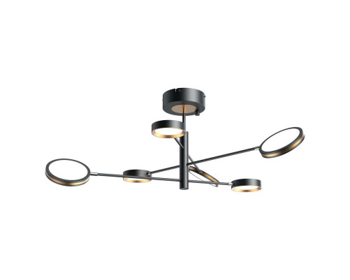 Умная люстра Yeelight C2103 Arowana Chandelier, 6 плафонов, черный Умная люстра Yeelight C2103 Arowana Chandelier, 6 плафонов, черный
