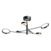 Умная люстра Yeelight C2103 Arowana Chandelier, 6 плафонов, черный
