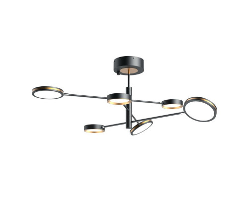 Умная люстра Yeelight C2103 Arowana Chandelier, 6 плафонов, черный Умная люстра Yeelight C2103 Arowana Chandelier, 6 плафонов, черный