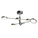 Умная люстра Yeelight C2103 Arowana Chandelier, 6 плафонов, черный