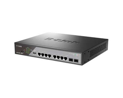 Коммутатор D-Link DSS-200G-10MPP/A1A, черный