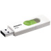 USB накопитель 512GB ADATA UV320 USB 3.2 Gen1, белый/зеленый