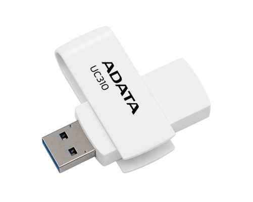 USB накопитель 128GB ADATA UC310 USB 3.2 Gen1, белый USB накопитель 128GB ADATA UC310 USB 3.2 Gen1, белый