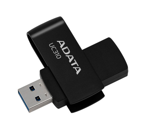 USB накопитель 128GB ADATA UC310 USB 3.2 Gen1, черный