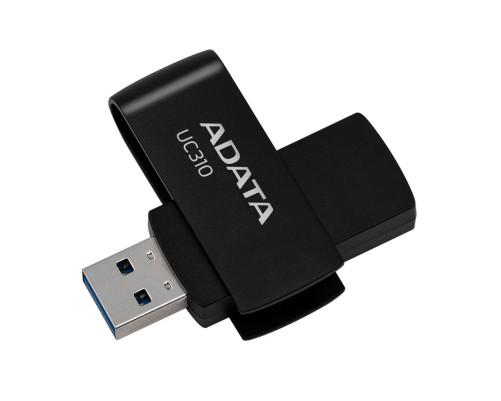 USB накопитель 128GB ADATA UC310 USB 3.2 Gen1, черный