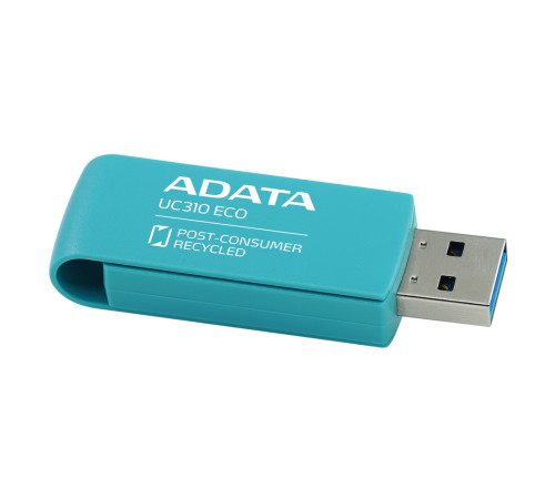 USB накопитель 128GB ADATA UC310E USB 3.2 Gen1, зеленый