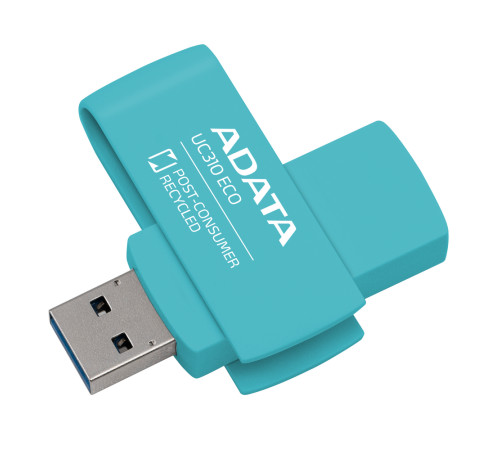 USB накопитель 128GB ADATA UC310E USB 3.2 Gen1, зеленый