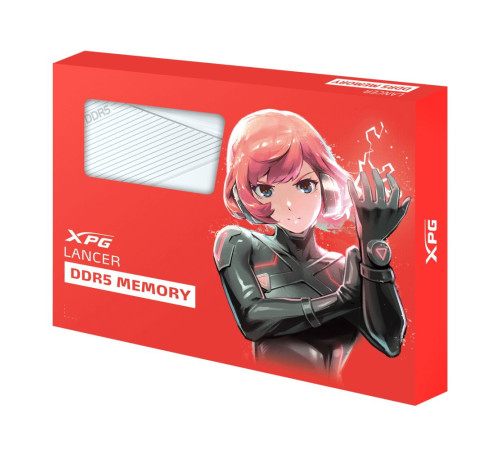 Модуль оперативной памяти XPG 32GB Lancer DDR5 6000Mhz DIMM  2*16, 1.35V, CL30-40-40, On-Die ECC, Power Management IC, white