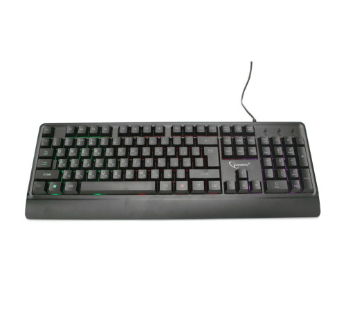 Клавиатура проводная игровая Gembird KB-220L, черный