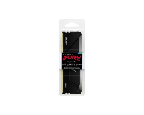 Модуль оперативной памяти Kingston 32GB DDR4-3600 FURY Beast RGB KF436C18BB2A/32 Модуль оперативной памяти Kingston 32GB DDR4-3600 FURY Beast RGB KF436C18BB2A/32