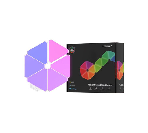 Умная настенная светодиодная панель  Yeelight Smart Light Panels (комплект 6 шт.)